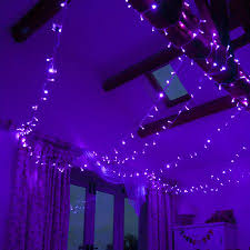 80 Led Uv Purple Fairy Lights On Clear Cable Connectable 8m Fairy Lights Room Fairy Lights Bedroom Fairy Lights