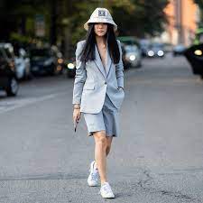 How to wear a blazer with shorts. How To Wear The Shorts Suit Trend This Summer Vogue