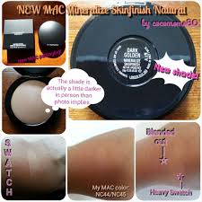 New Mac Mineralize Skinfinish Natural Msfn In Dark