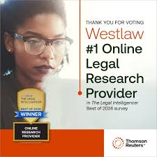 Westlaw named #1 Online Legal Research Provider
