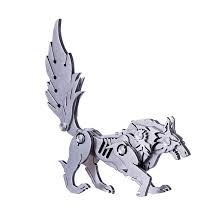 Nagato class battleship 3d metal metallic nano puzzle model laser cut jigsaw. Haoun 3d Metal Puzzle For Kids And Adults Diy Assemble Wolf Model Kit Detachable Jigsaw Puzzle Brain Teaser Toy Home Decoration Office Desk Ornament Amazon Com Au Toys Games