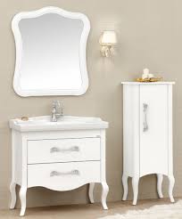 Barock badezimmer making miniature dollhouse furniture and things. Casa Padrino Luxus Barock Badezimmer Set Weiss Silber 1 Waschtisch 1 Waschbecken 1 Wandspiegel 1 Kommode Edel Prunkvoll Luxus Qualitat