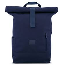 Rpet Roll Top Backpack Blue Mit Bildern Rucksack Damen Rolltop Rucksack Rucksack