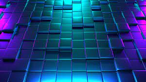 Neon 3d Cubes 4k Wallpaper Iphone Neon Neon Wallpaper Free 3d Wallpaper