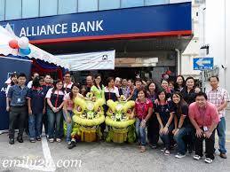 This is my alliance bank. Alliance Bank Ipoh Open Day From Emily To You