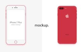 Free Simple Iphone 7 Plus Vector Mockup Titanui Iphone 7 Plus Iphone Iphone 7