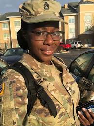 Shoutout to our chapter president Chantell Black and chapter member Troy  Mack who are Army vets. Happy Veterans Day to all who have and are  currently serving! Do we have any other