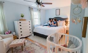 The Sweetest Little Nursery Nook In A Master Bedroom Project Nursery Nursery Nook Bedroom Nook Master Bedroom Nursery