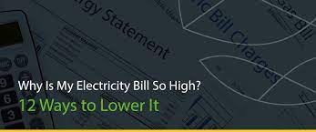 Why Is My Electricity Bill So High? 12 Ways To Lower It | Shipley