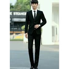 Download now elfs shop resleting simple kilap dasi hitam. Setelan Jas Pria Resmi Hitam 3in1 Clavin Black High Slimfit Twist Terbaru Agustus 2021 Harga Murah Kualitas Terjamin Blibli