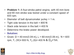 125 cm / 17 seeds = 7 cm what you need know about pulleys. Diameter Of Belt Dynamometer Pulley 1 M Ppt Video Online Download