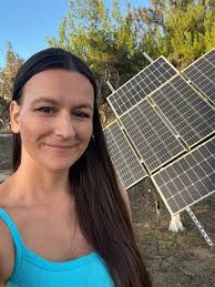 We are building another one of these solar panel trackers because it gives  us every last bit of electricity by tracking the sun. #homestead #solar  #sustainableliving #offgrid