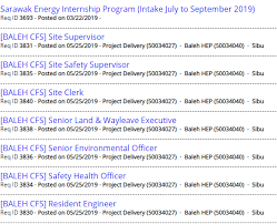Sarawak Energy Click Here For Oil Gas Vacancies Facebook