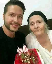 She is 92 years old celebrating her birthday