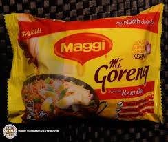 Melawat kawasan maggi pedas giler & samyang challenge bersama aril! 1569 Maggi Mi Goreng Perencah Kari Ori The Ramen Rater