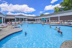 Pool and sundeck amenities are available to registered guests only. Swimming Avalon Golf Country Club