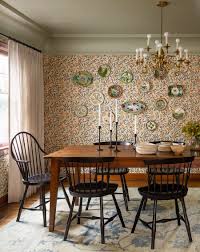 A designer who has a masterful way with color, the blue walls, ceiling and velvet blue chairs are striking combination in this stunning dining area. 65 Best Dining Room Decorating Ideas Furniture Designs And Pictures