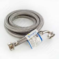 Stainless steel braided brake hose size: Braided Stainless Steel Water Flex Lines