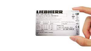 Liebherr refrigerator control panel 648041 / 9000 464 0004. The Serial Plate On Liebherr Appliances The Id Card For Refrigerators Freshmag