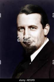WARLOCK, Peter (also called Philip Heseltine) Portrait photograph c. 1924.  English composer. 1894-1930 Stock Photo