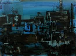 Robert Noel Blair Shanty Town Modern Landscape Painting Landscape Paintings Art