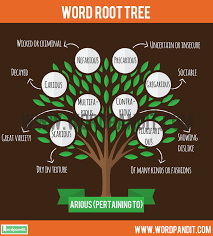 And as an adjective, its job is to describe or qualify a noun and. List Of Words Based On Arious Root Word With Their Meaning
