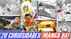 20 CURIOSIDADES de DRAGON BALL SUPER MANGA 94 en 3 MINUTOS o MAS!! | Dragon  Ball Super #dbs #manga - BiliBili