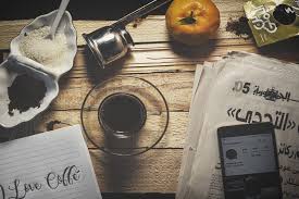 Coffee Cup Ingredients Royalty Free Photo