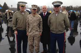 But the affection he has for his you don't have to tell me, son, pence remembers the old woman responding. Both Vice Presidential Candidates Have Marine Sons Military Com