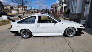 In many ways, the ae86 was toyota's evolution of the escort rs1600. 1984 Toyota Corolla Ae86 Hides Honda Engine Looks Like It S About To Take Off Autoevolution