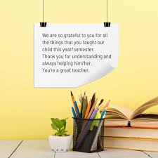 Thank you letter for teachers essay already had some bad experiences with writing services, i asked 6dollaressay.com to provide me with a draft of the work. Thank You Note To Teacher From Parent Thank You Letter To Teacher