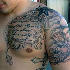 101 Best Shoulder Tattoos For Men Cool Designs Ideas 2019 Guide Chest Tattoo Men Mens Shoulder Tattoo Arm Tattoos For Guys