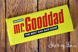 Looking for holiday christmas chocolate bar wrapper free printable? Printable Candy Bar Wrapper For Father S Day Skip To My Lou