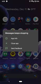 updated some google pixel users experiencing random screen freezing issues after android 11 update, multiple apps affected. Pixel 3a Messenger App Keeps Crashing How Do I Fix This Google Pixel Community