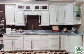 White Lace Raised Panel American Wood Cabinets Kitchen Cabinets Kitchen Cabinets And Granite Kitchen Cabinet Manufacturers