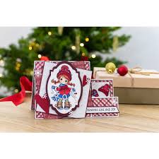 Conie Fong Photopolymer Stamp Mollys Joy