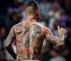 It is an artistic mural that dazzles. Teamtalk On Twitter Sergio Ramos Tattoos Are On Another Level Https T Co Djoh2u7bjm Twitter