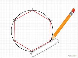 How To Draw A Hexagon Draw A Hexagon Hexagon Quilt Hexagon Quilt Pattern
