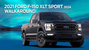 But with new textures, design elements, and that optional 302a package, this is quite simply the nicest xlt interior ever. 2021 Ford F 150 Xlt Sport 302a Walkaround Youtube