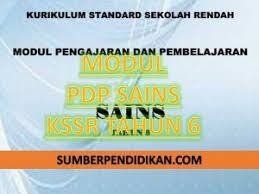 Modul Pdp Sains Tahun 6 Kssr