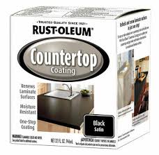 Rustoleum countertop paint color chart bstcountertops. Rust Oleum 263206 Transformations Counter Top Coating Quart Black 20066213701 Ebay