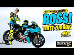 Das gab der 42 jahre alte. Valentino Rossi Die Grunde Fur Seinen Motogp Rucktritt Youtube