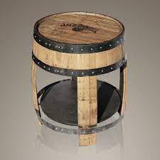After all, a weathered vintage barrel is a beautiful barrel! Jack Daniels Whiskey Barrel Oversized Table Rare T