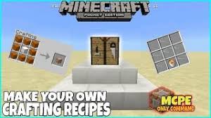 Jun 10, 2019 · floor crafting; Custom Crafting Recipes Redstone Minecraft Pe Maps