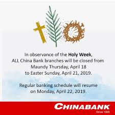 Assess the balance of your various boc accounts at a glance. China Bank Ph On Twitter All China Bank Branches Will Be Closed During The Holy Days Please Schedule Your Branch Transactions In Advance However China Bank Online Banking Services Internet Banking Phone