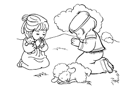The coloring pages included in the catholic prayers coloring packet are: Prayer Coloring Page Coloring Home