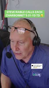 Steve Raible's Exciting Call of Charbonnet's Touchdown