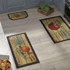 Maples rugs reggie floral kitchen rugs non skid accent area carpet made in usa, multi. Kitchen Slice Rugs Wayfair