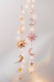 Celestial Wall Hanging Home Decor Bedroom Moon Decor Hanging Wall Decor