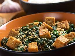 Save your heart by ordering the lowest sodium content item on the menu: Low Calorie Recipe Methi Tofu Recipes